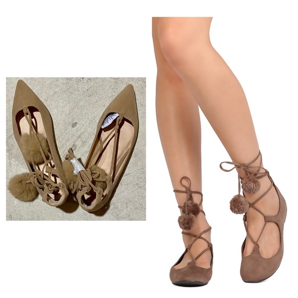 BOUTIQUE 1861 - LESTOR Pointed Toe Flats (NEW) - Picture 1 of 4